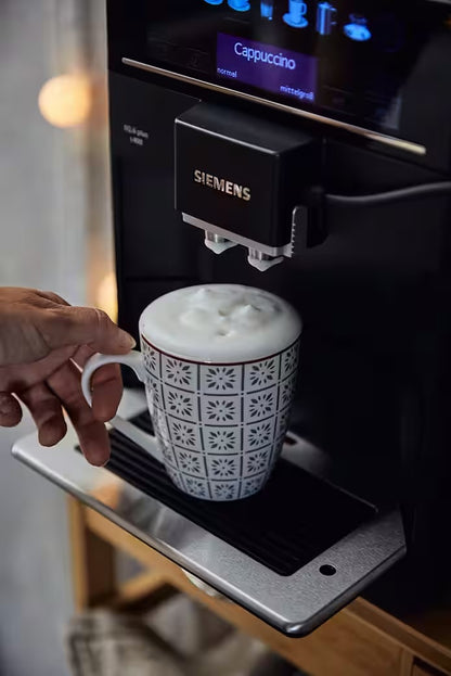 SIEMENS
Kaffeevollautomat EQ6 plus s400 TE654509DE, Doppeltassenfunktion, Keramikmahlwerk