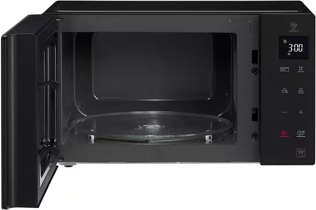 LG Mikrowelle MH 6535 GIS, (25 L, 1000 Watt) mit Quarzgrill, Smart Inverter Technologie & EasyClean