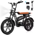 E-Bike EK30 20” x 4,0 fette Reifen MTB, 48V 15AH Removable Battery, NFC
