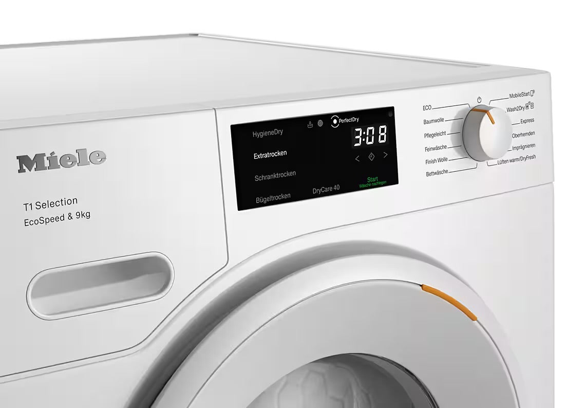 MIELE Wärmepumpentrockner TSD643WP EcoSpeed&9kg