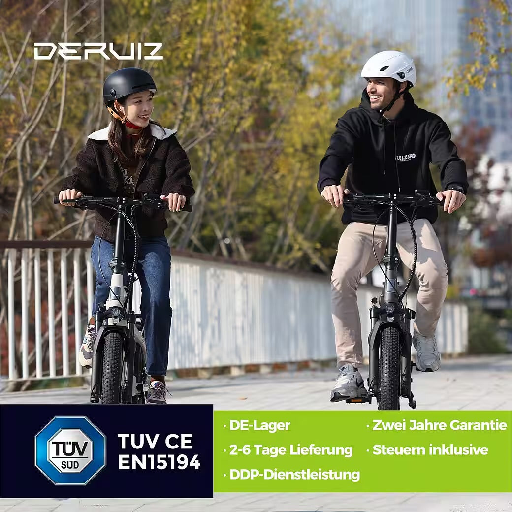 E-Bike Faltrad Peridot 20-Zoll Klapprad mit 500 Wh Akku – 250 W Heckmotor