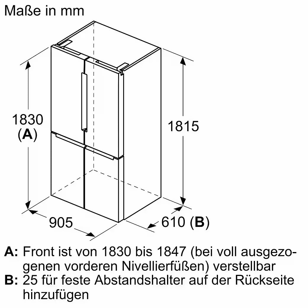 BOSCH Multi Door KFN96VPEA
