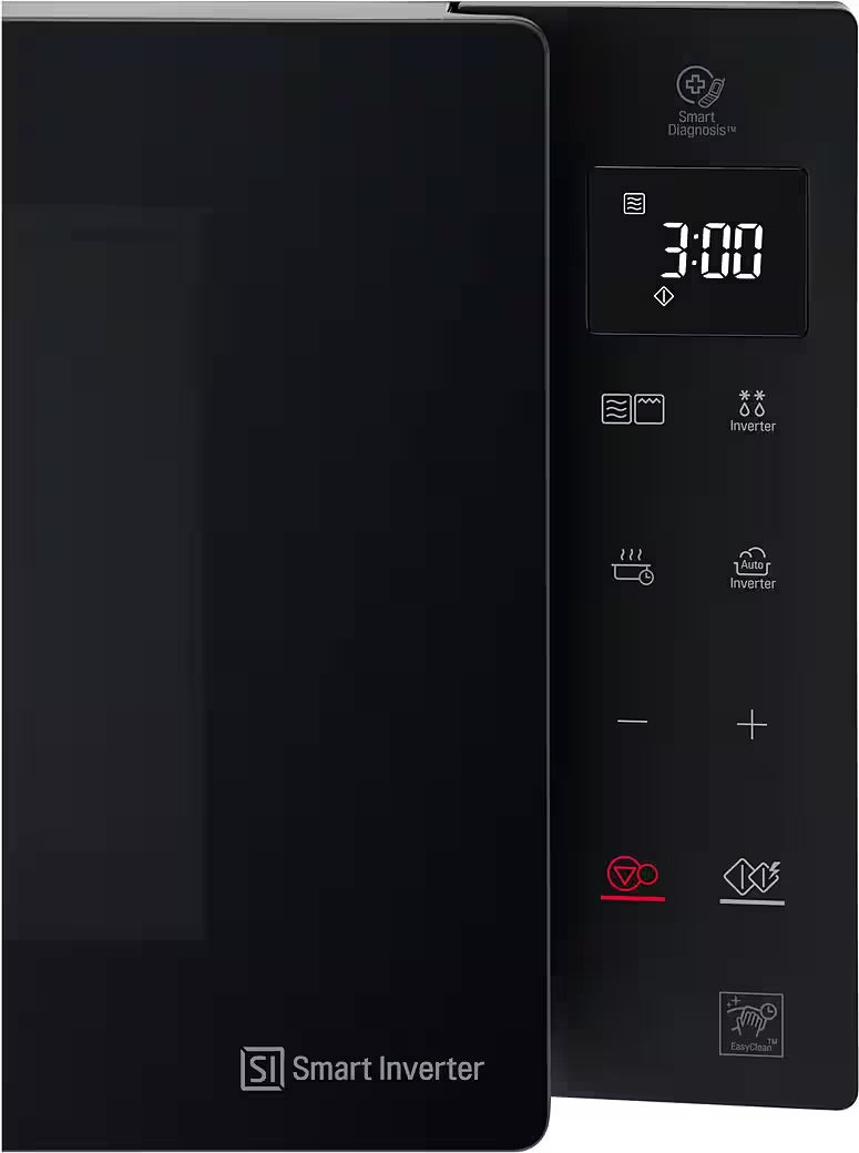 LG Mikrowelle MH 6535 GIS, (25 L, 1000 Watt) mit Quarzgrill, Smart Inverter Technologie & EasyClean