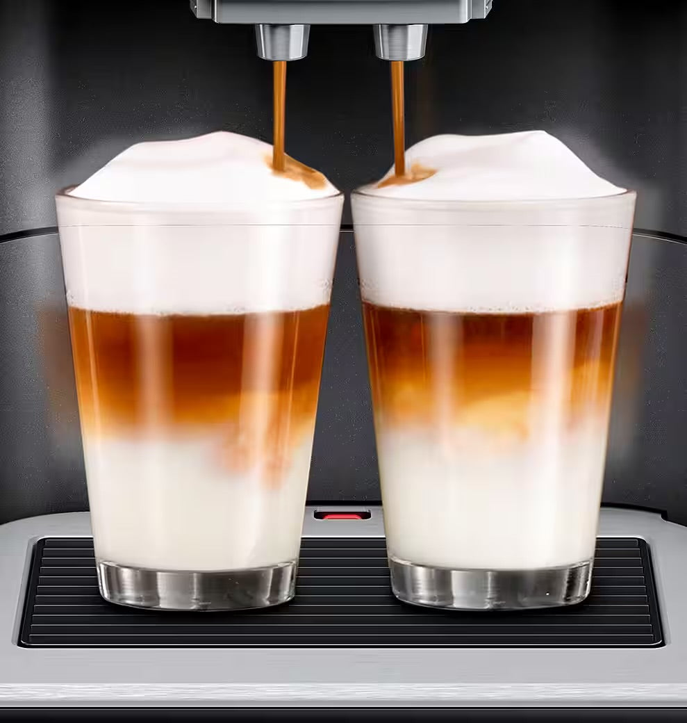 SIEMENS
Kaffeevollautomat EQ6 plus s400 TE654509DE, Doppeltassenfunktion, Keramikmahlwerk