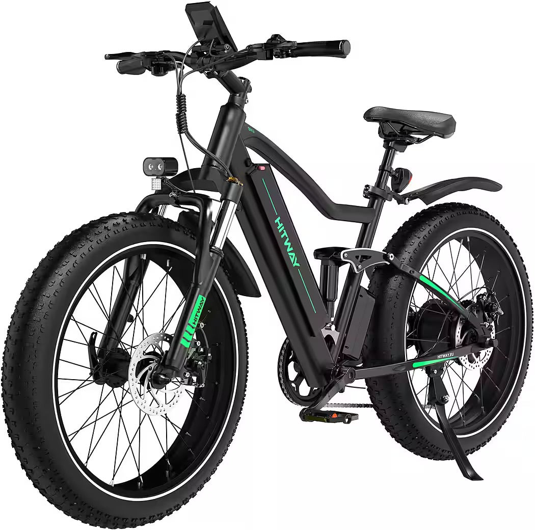 E-Bike Mountainbike 26*4,0 Zoll Elektrofahrrad EMTB mit 48V15Ah Samsung Akku