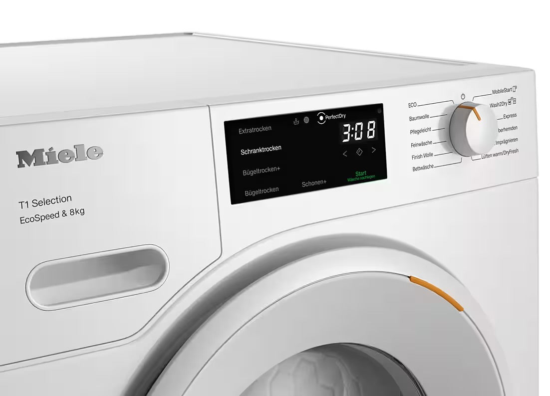 MIELE Wärmepumpentrockner TSC643WP EcoSpeed&8kg