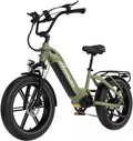 E-Bike Mountainbike Elektrofahrrad 20*4,0 Zoll Pedelec StVZO mit 15,6Ah Akku Max 70-120km
