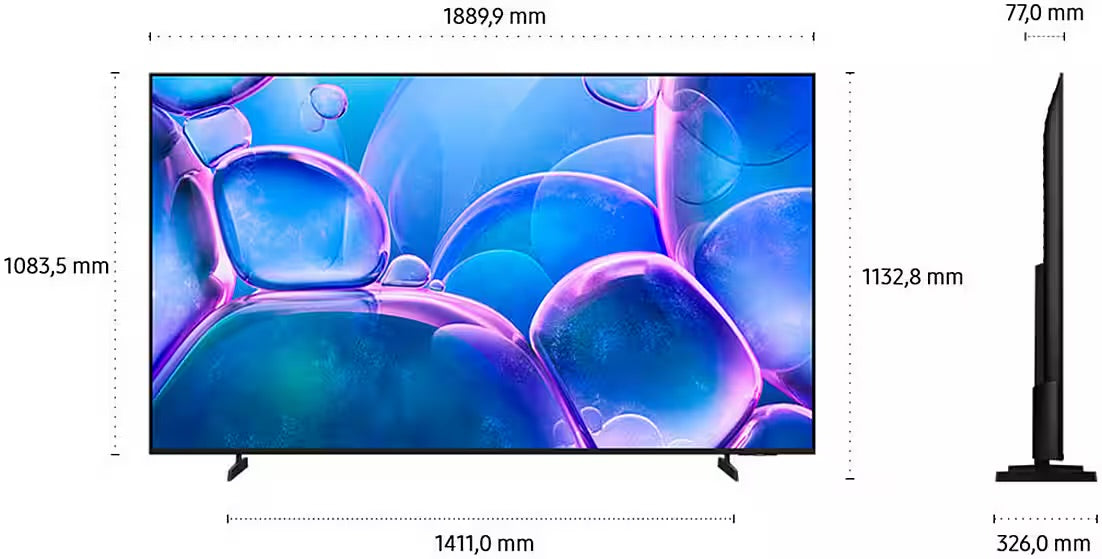 SAMSUNG GU85U7099FU LED-Fernseher