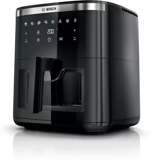 BOSCH Heißluftfritteuse Air Fryer Serie 6, MAF671B0, 7,2l, Sichtfenster, 7 Programme, schwarz